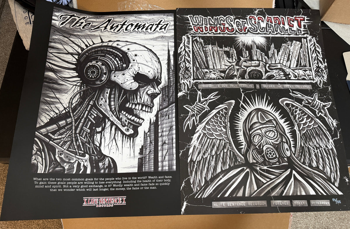Limited Edition Poster Set (Automata and Wings of Scarlet)