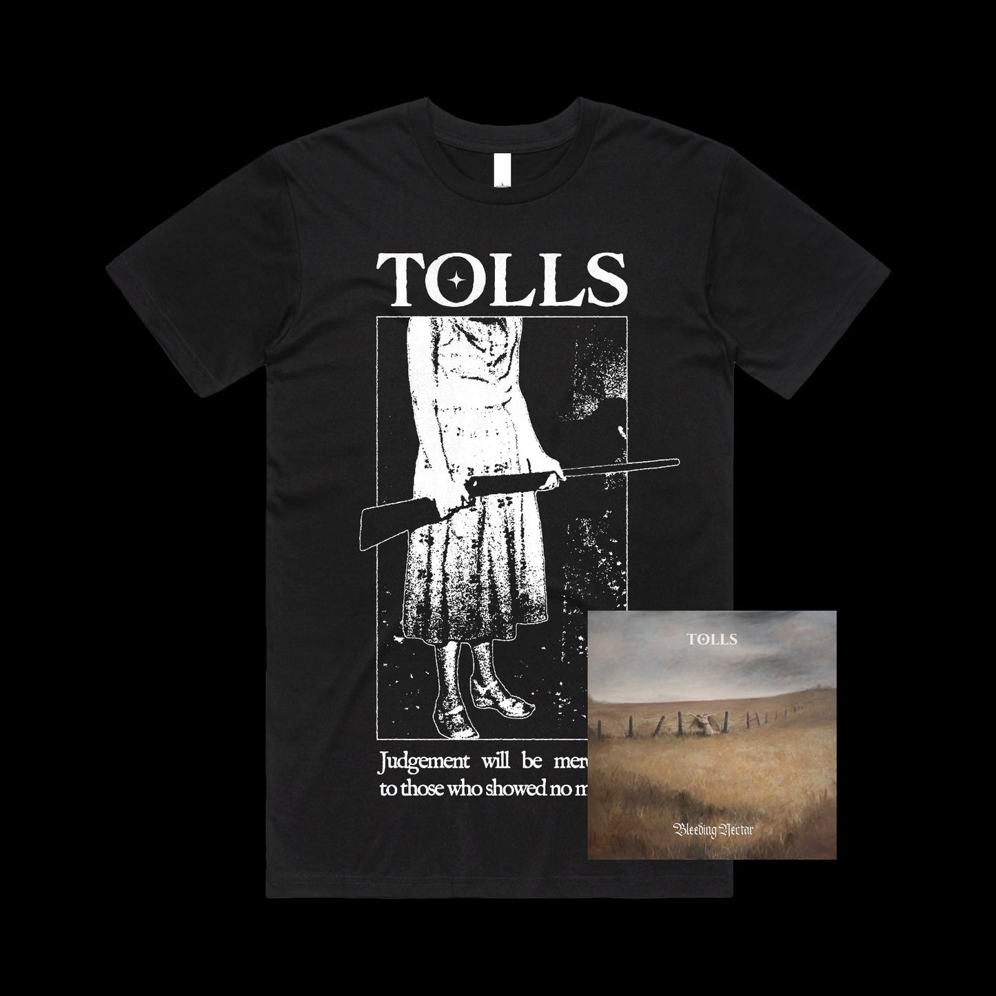 TOLLS shirt and CD bundle
