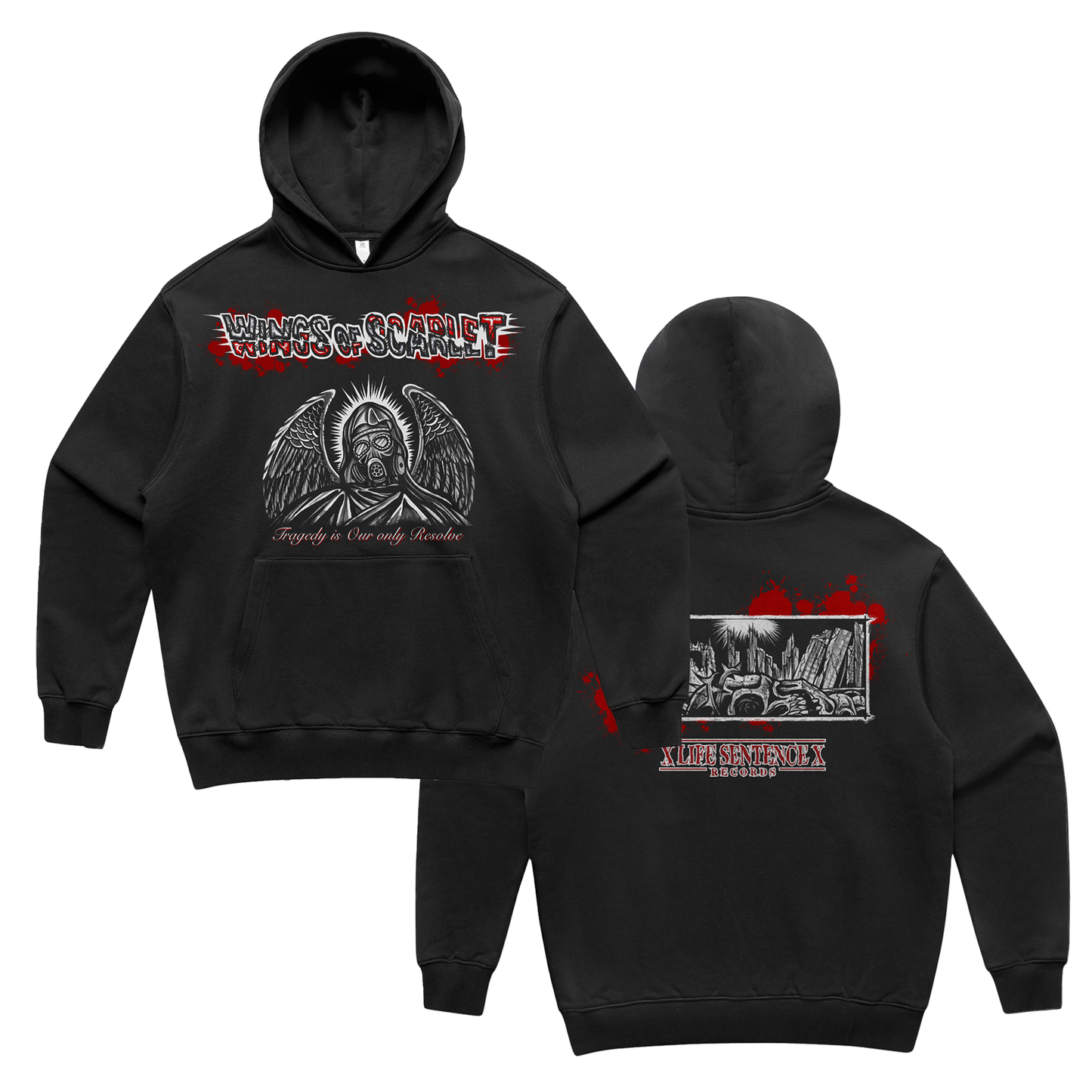 Wings of Scarlet Hooded Sweatshirt