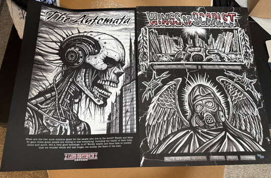 Limited Edition Poster Set (Automata and Wings of Scarlet)