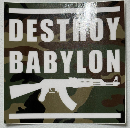 XDestroy BabylonX sticker