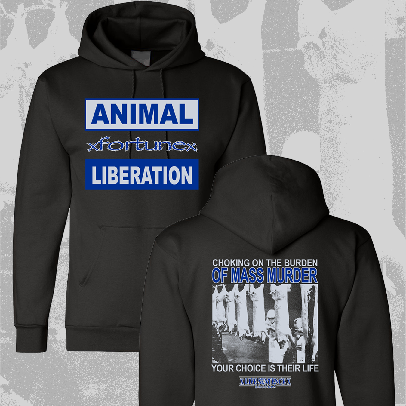xfortunex - Animal Liberation Hoodie