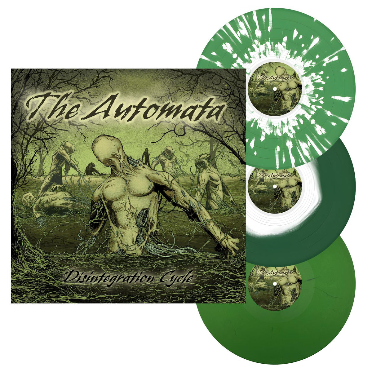 The Automata - "Disintegration Cycle"  - All 3 Vinyl Colors (Limited to 5) PRE-ORDER