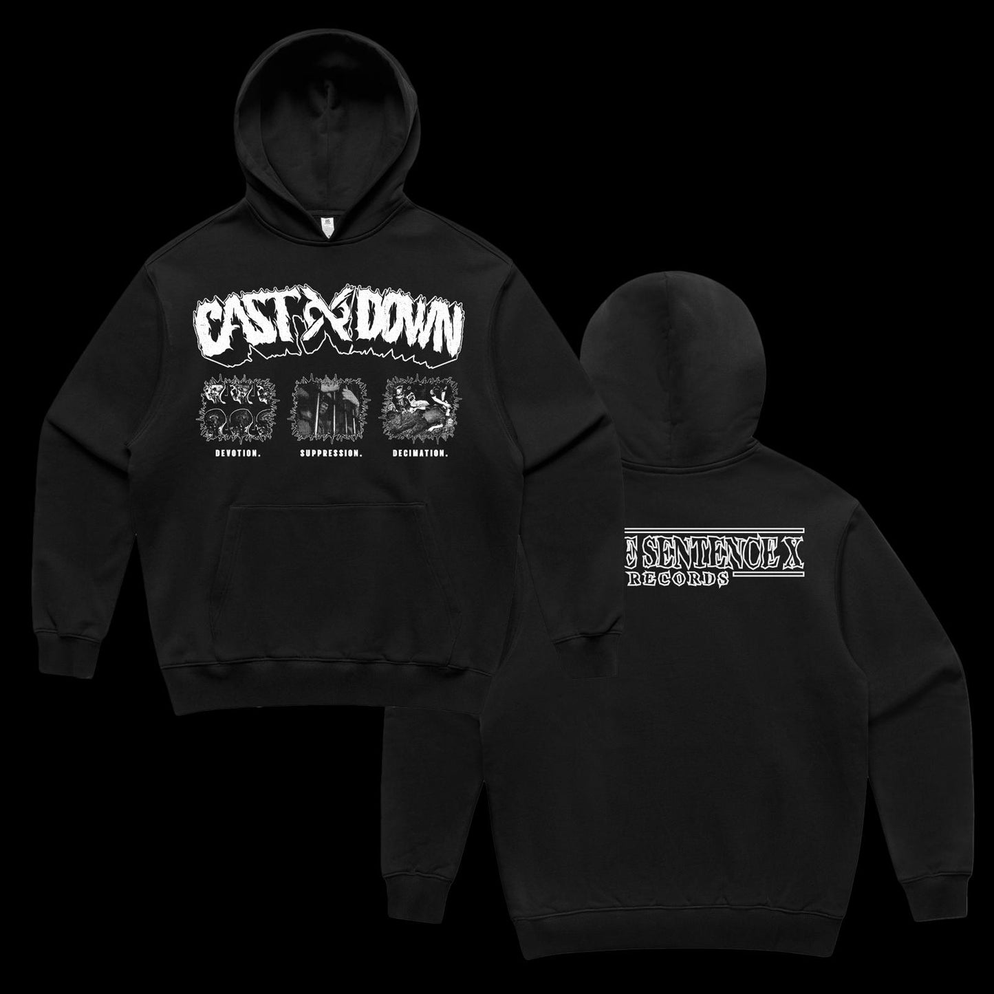 CASTxDOWN Hooded Sweatshirt - PRE-ORDER
