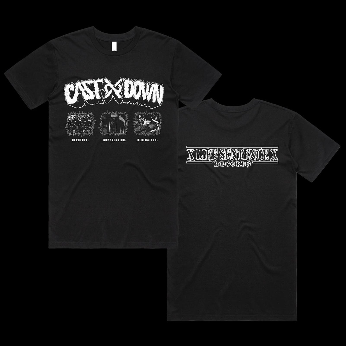 CASTxDOWN shirt - Medium  & XL Available