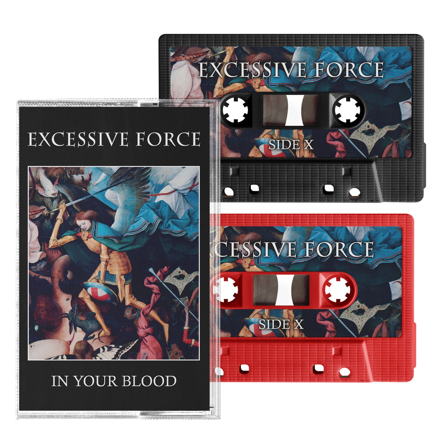 Excessive Force - In Your Blood Cassette - PRE-ORDER