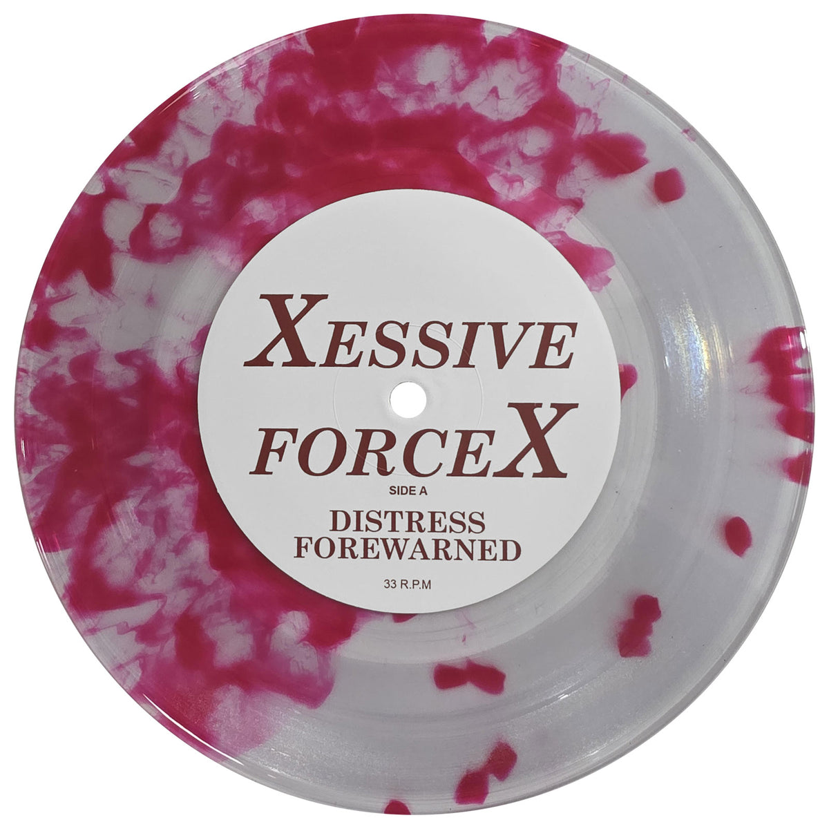 XESSIVE FORCEX - Vengeance is Mine 7" - EDGE DAY 2026 Edition - Single Record