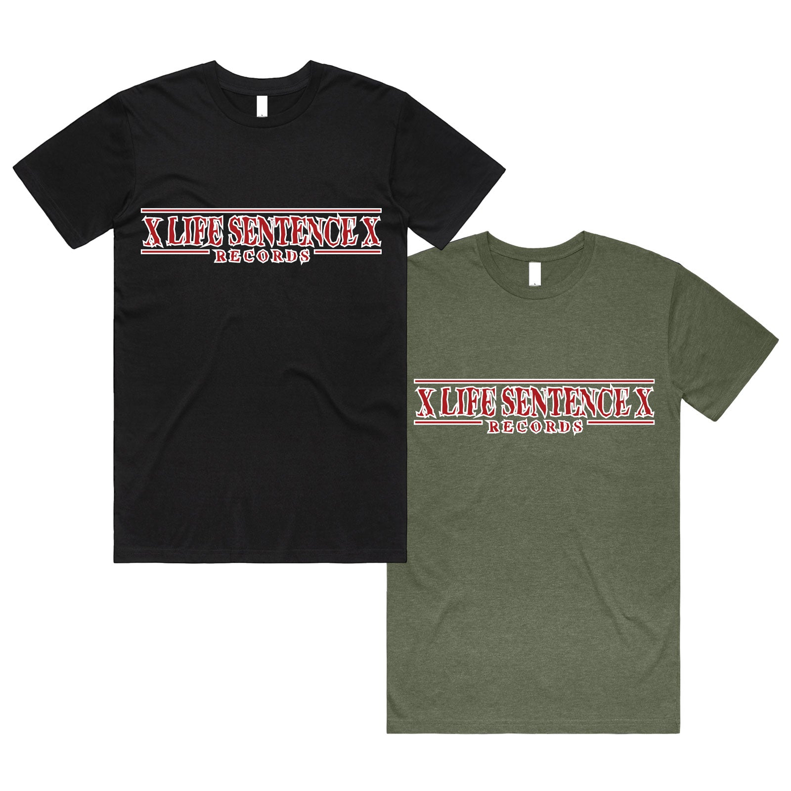 Life Sentence Records $10 logo tshirt