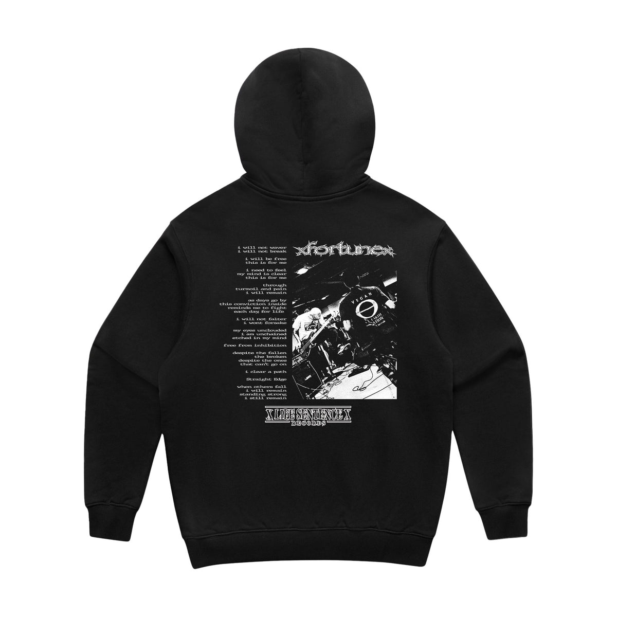 xfortunex - I Still Remain hooded sweatshirt - PRE-ORDER