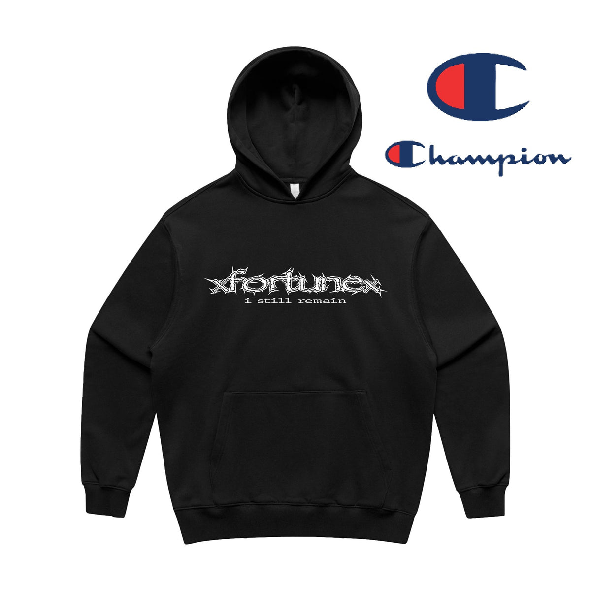 xfortunex - I Still Remain hooded sweatshirt - PRE-ORDER