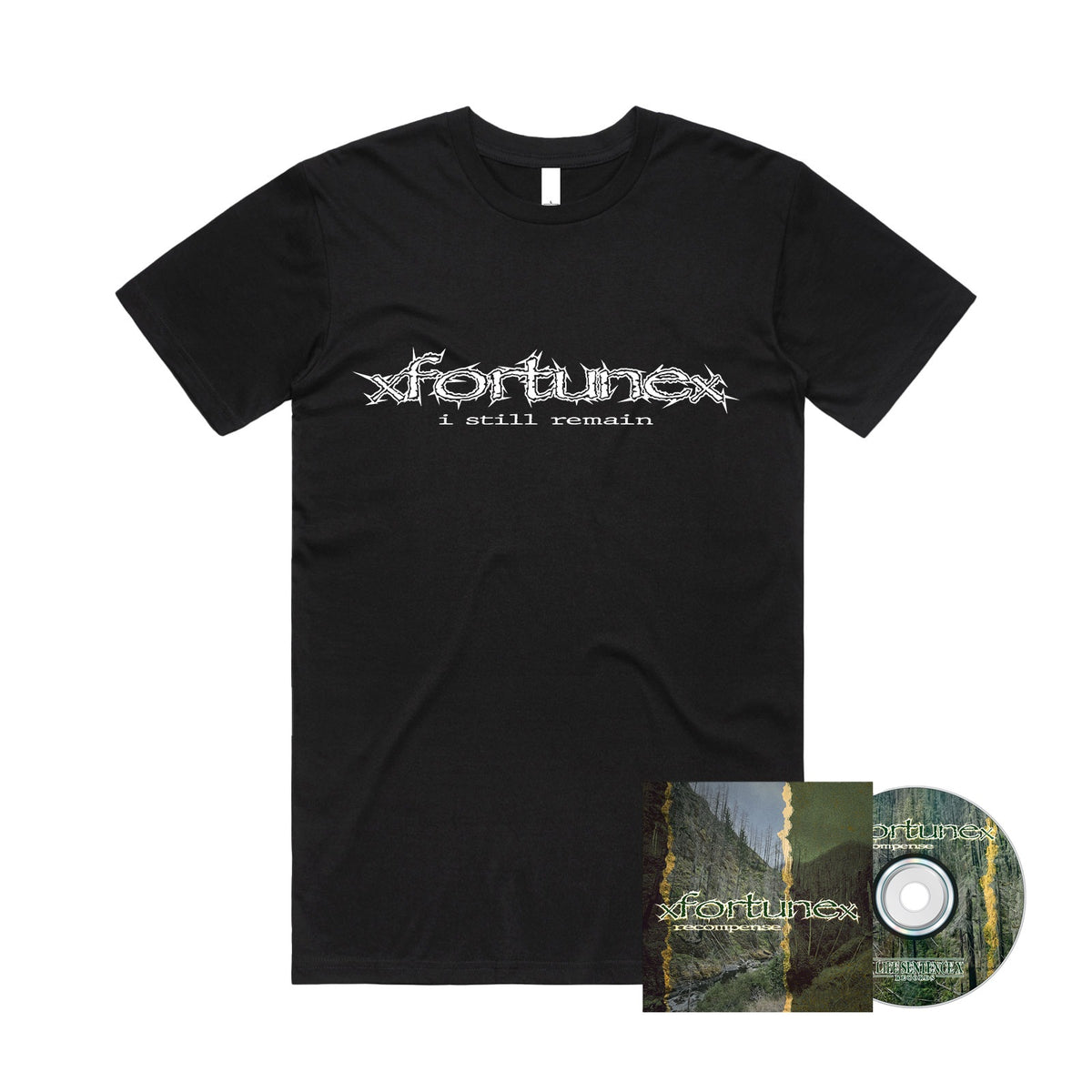 xfortunex-shirt-front and CD.jpg